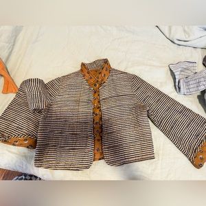 Naked Generation Cropped Reversable Bellsleeved jacket